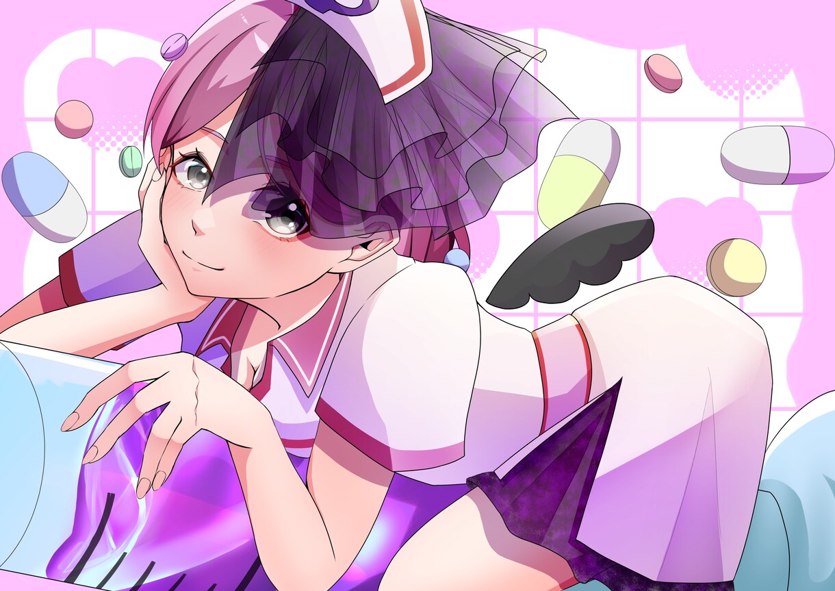 ハロウィン量産イラストをお描きします 衣装・髪型・顔パーツを選べるハロウィンイラスト！ イメージ7