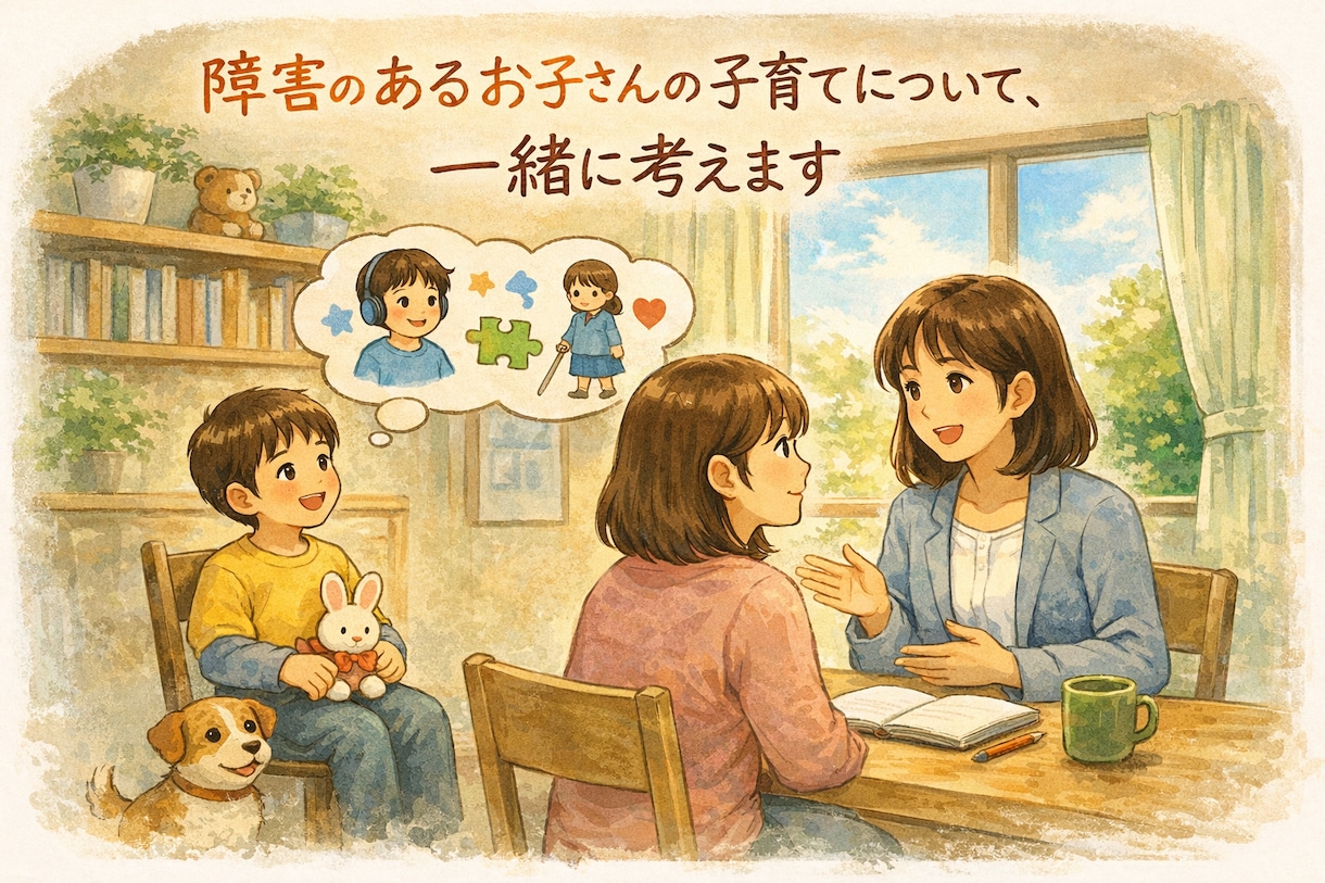 元特別支援学校学校教師（１６年）がお悩み聞きます 特別支援学校元教師（１６年）が保護者の思いを受け止めます イメージ1