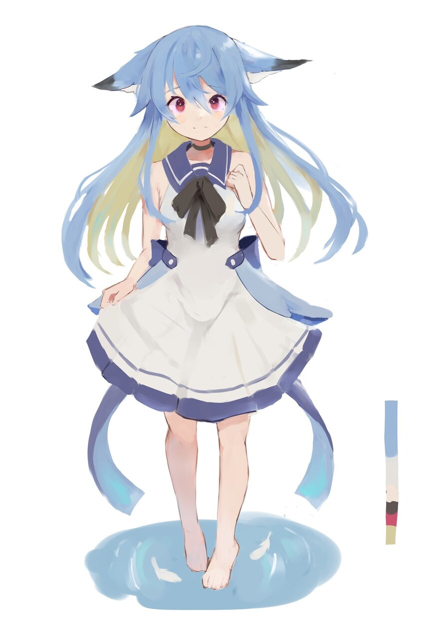 可愛い女の子を描きます わたしはケモミミを描くのが好きです イメージ2