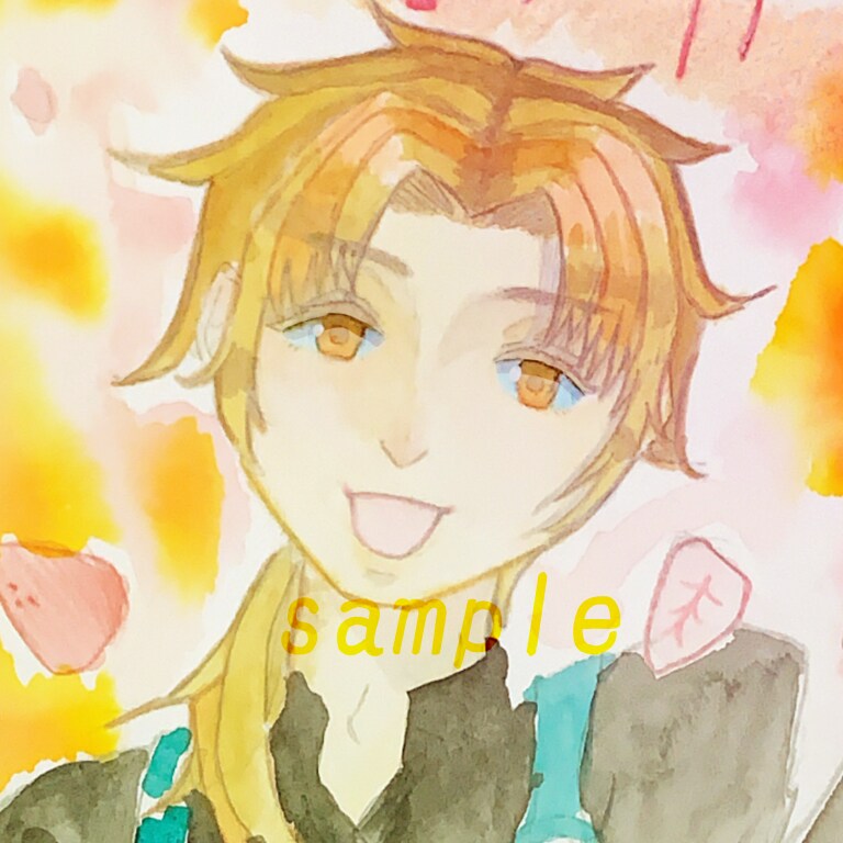 貴方の推し、創作キャラをお描きします ご希望でしたら原画郵送可能です。 イメージ5