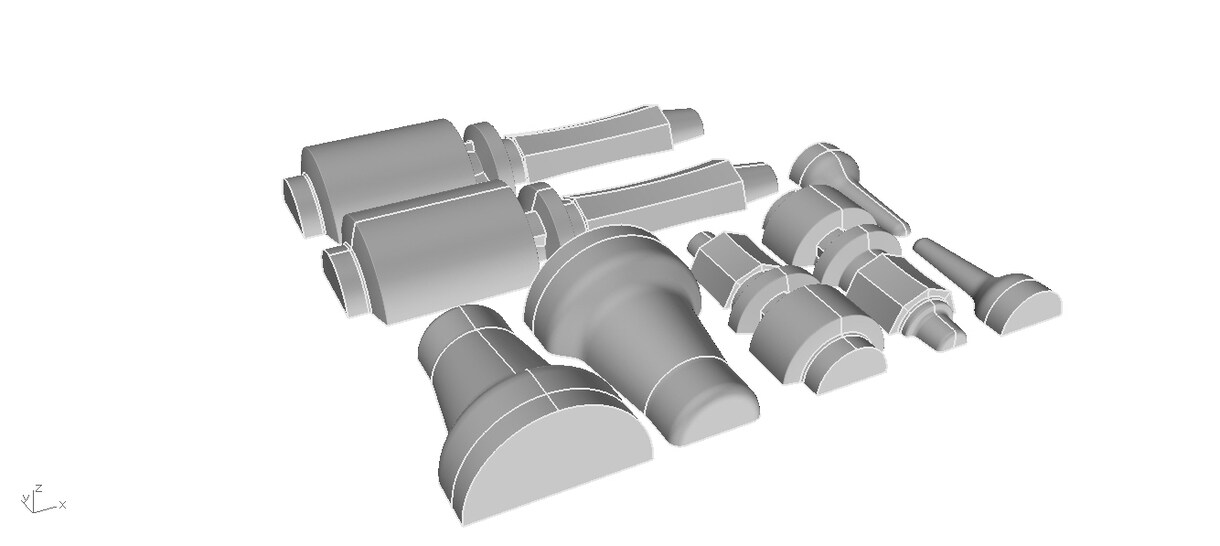 3Dモデリング承ります（Rhino対応）ます 図面から3D化・修正・データ出力対応 イメージ1
