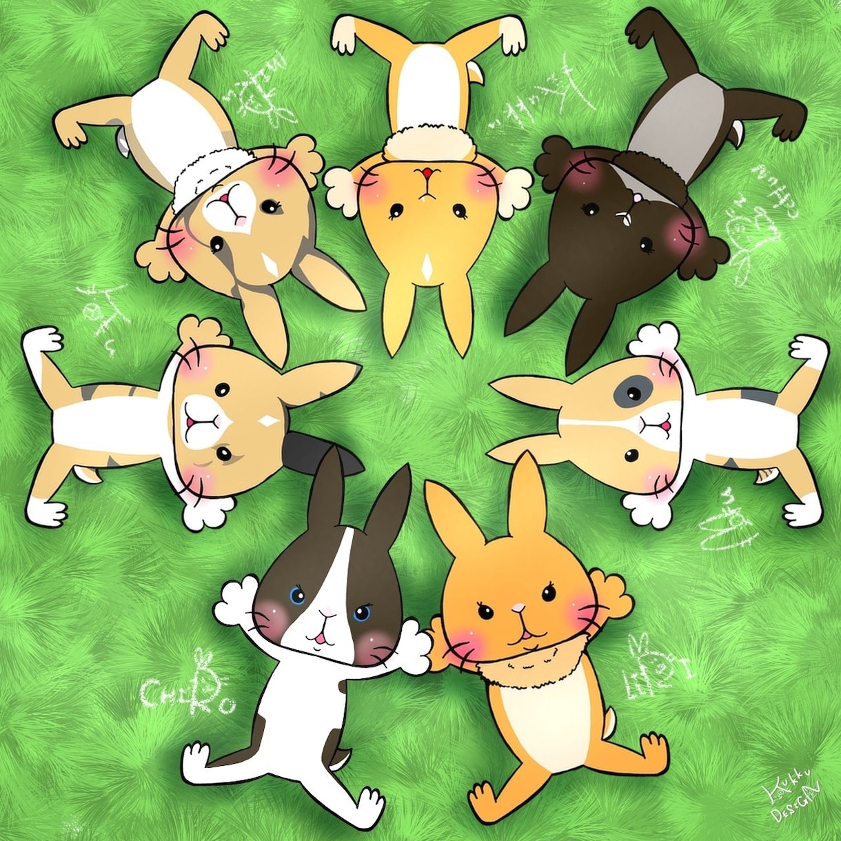 大切な想いをつめた似顔絵作成いたします ～可愛くステキに思い出の1枚を～ イメージ6
