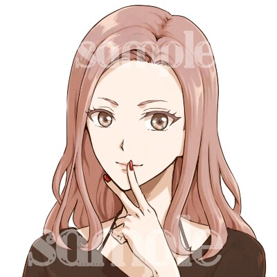 SNS用アイコン描きます クオリティとサイズ固定タイプ！迷った方はこちら。 イメージ4