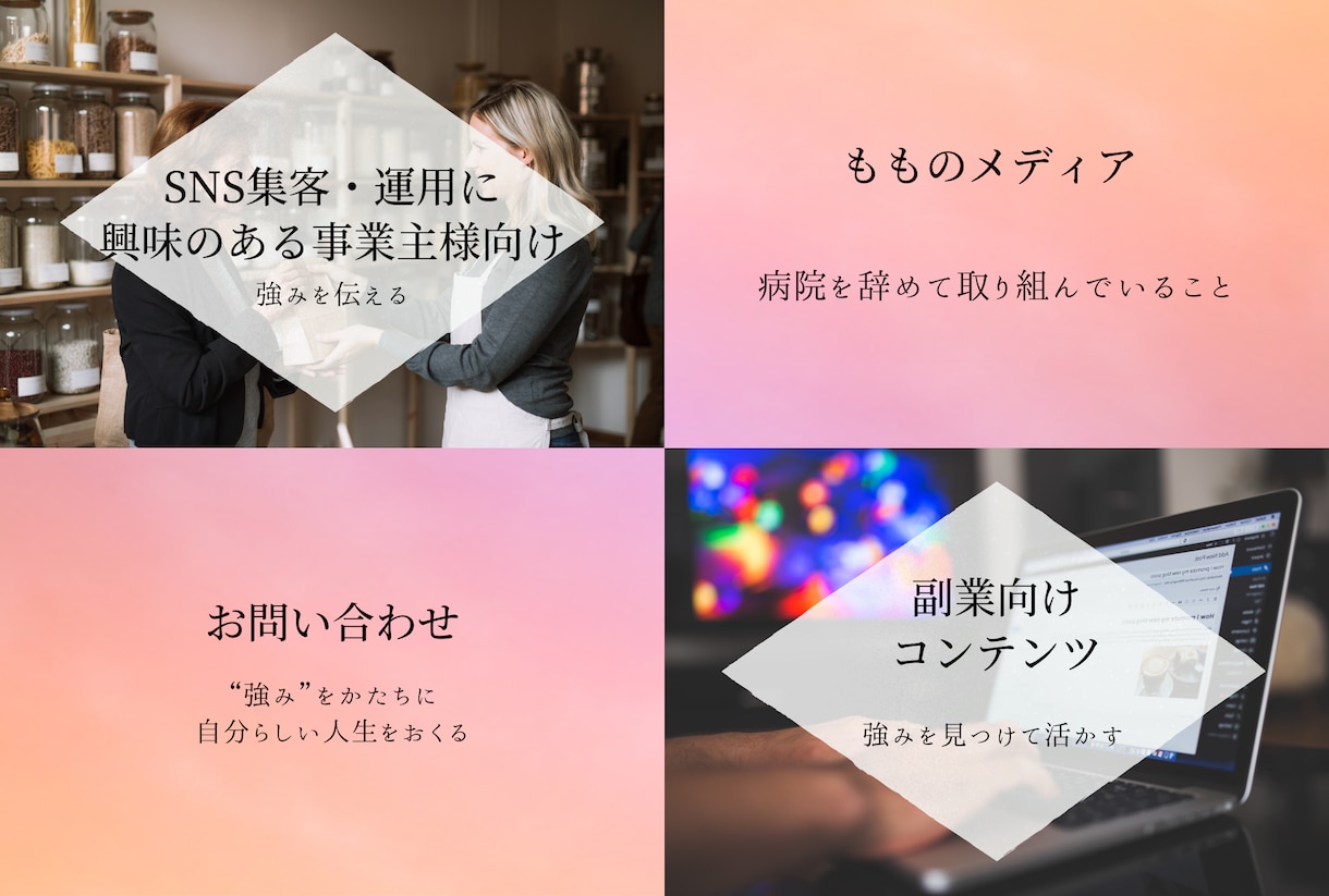 LINE公式アカウントのリッチメニュー画像作ります 思わずタップしてしまう画像でLINEでの教育を深めます イメージ2