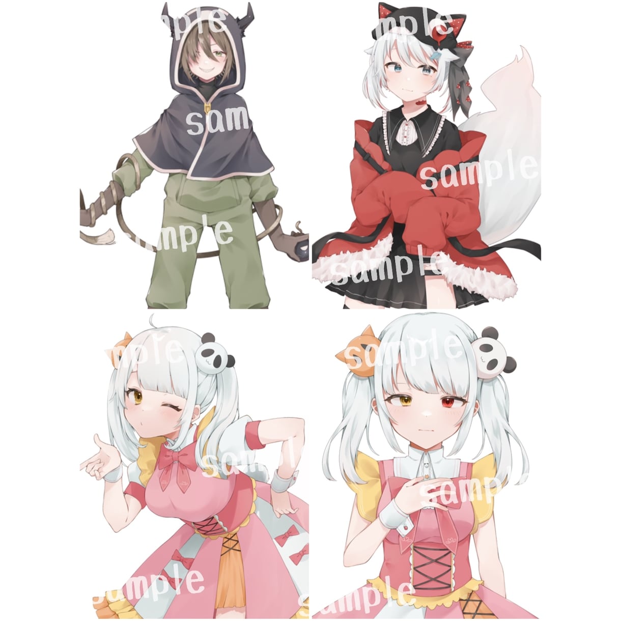 サムネ･立ち絵･1枚絵等のイラスト制作します ご依頼様のご希望に沿いながら描かせて頂きます!! イメージ3