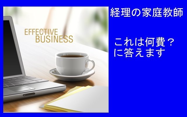 個人事業主さんの経理「これは何費？」に答えます パソコン経理の家庭教師＆記帳指導経験者が教えます！ イメージ1