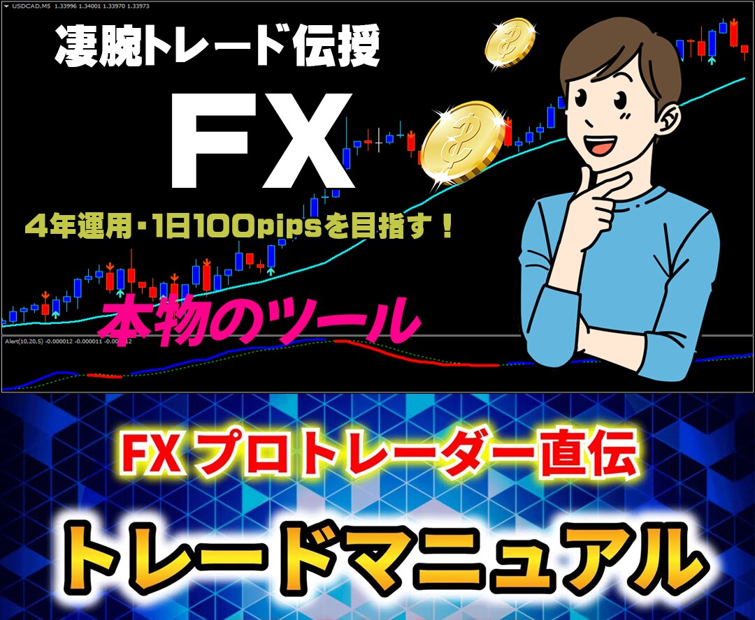 FXプロトレーダー直伝の剛腕トレード伝授します 私が実際にFXで使っている『鉄板のエントリーポイント』 イメージ1