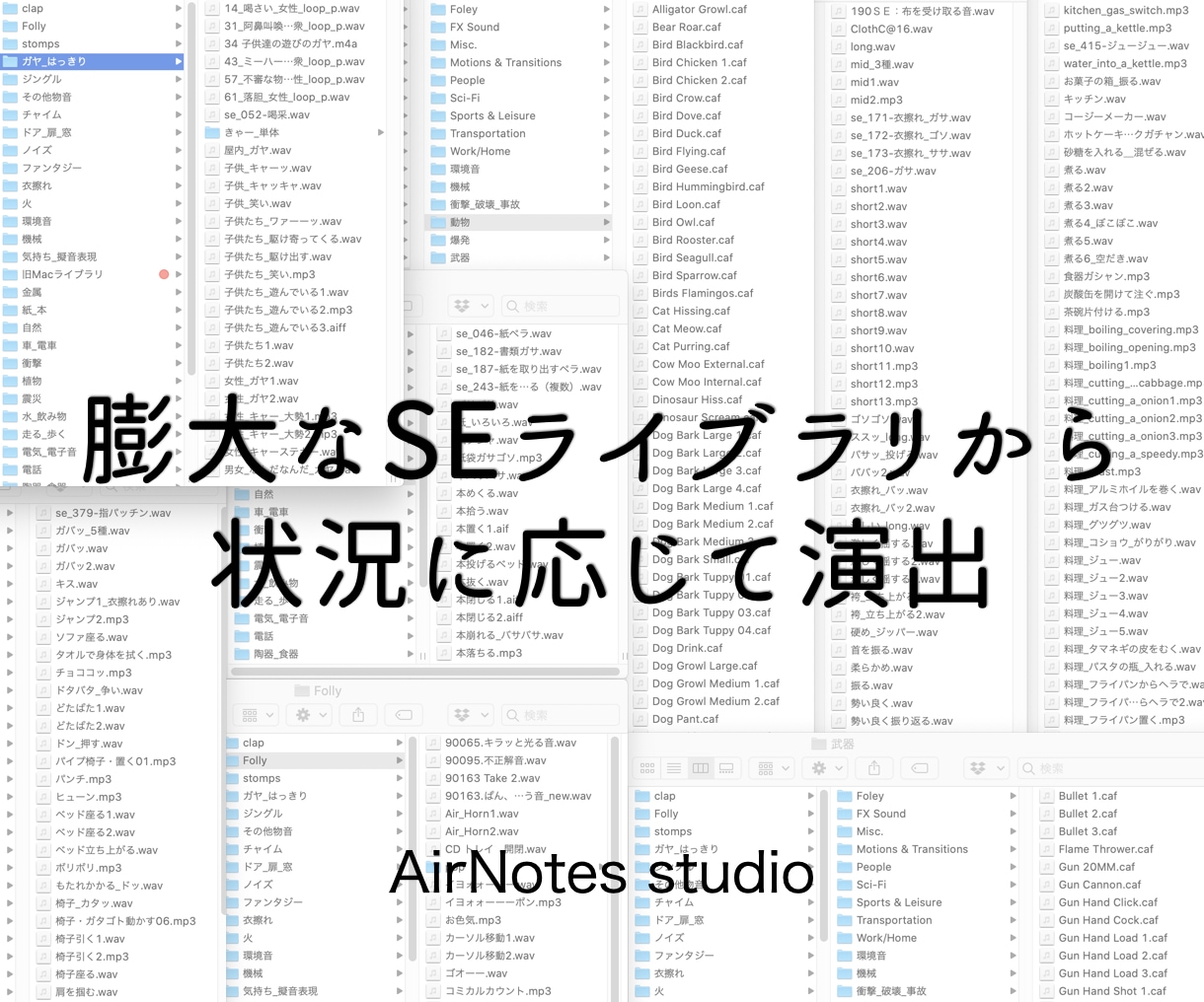 音声作品を現役プロが商品レベルに仕上げます FM局で現在放送されている番組のディレクター兼編集者です。 イメージ3