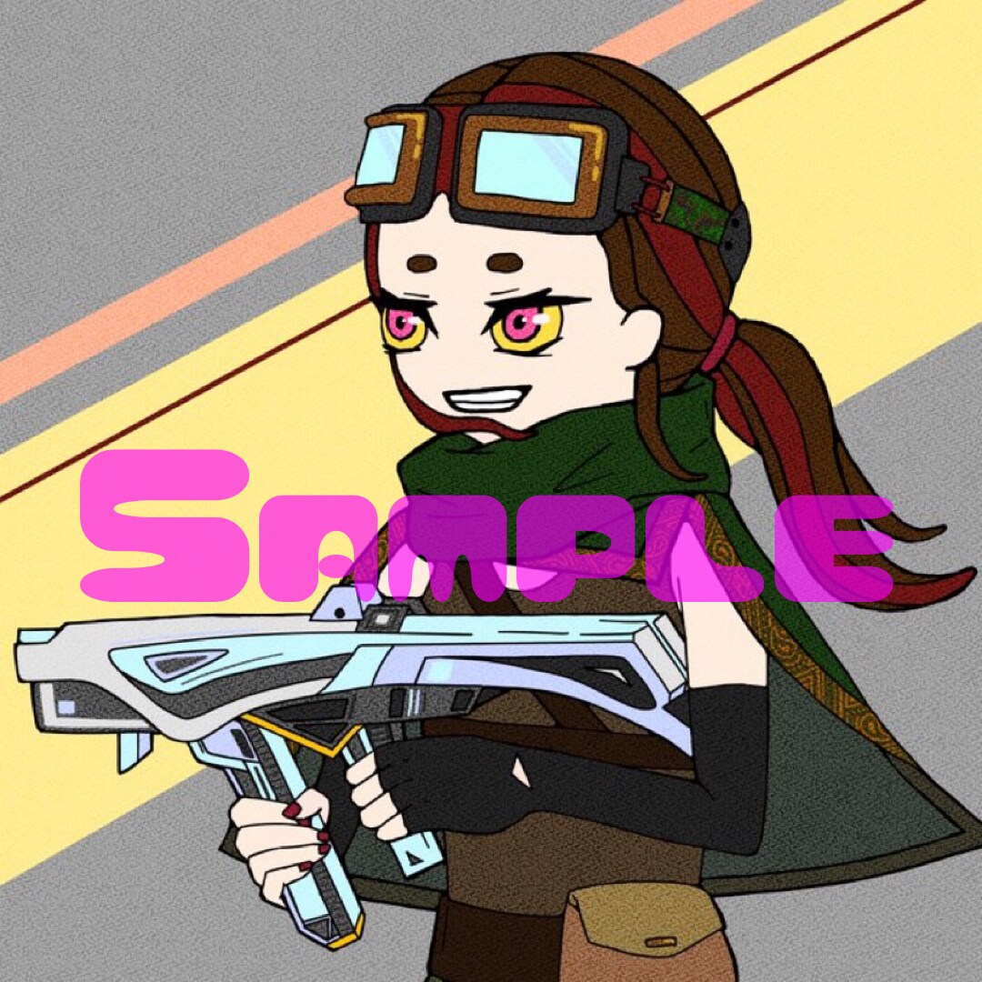 あなたのオンリーワンのアイコンを描きます インパクトある可愛い絵柄でSNSで盛り上がっていきましょう！ イメージ3
