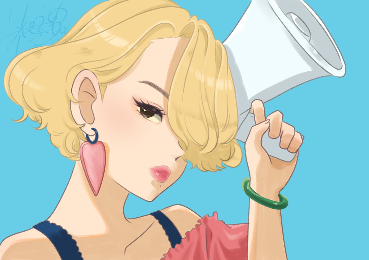 女性におすすめ！似てる！可愛い！似顔絵お描きします 商用可、アイコン、結婚式、フラスタ イメージ2