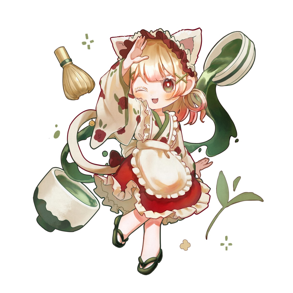 アイコン、MVにも！かわいいミニキャラを作成します ミニキャラ立ち絵～顔アップアイコンまで可能！ イメージ2
