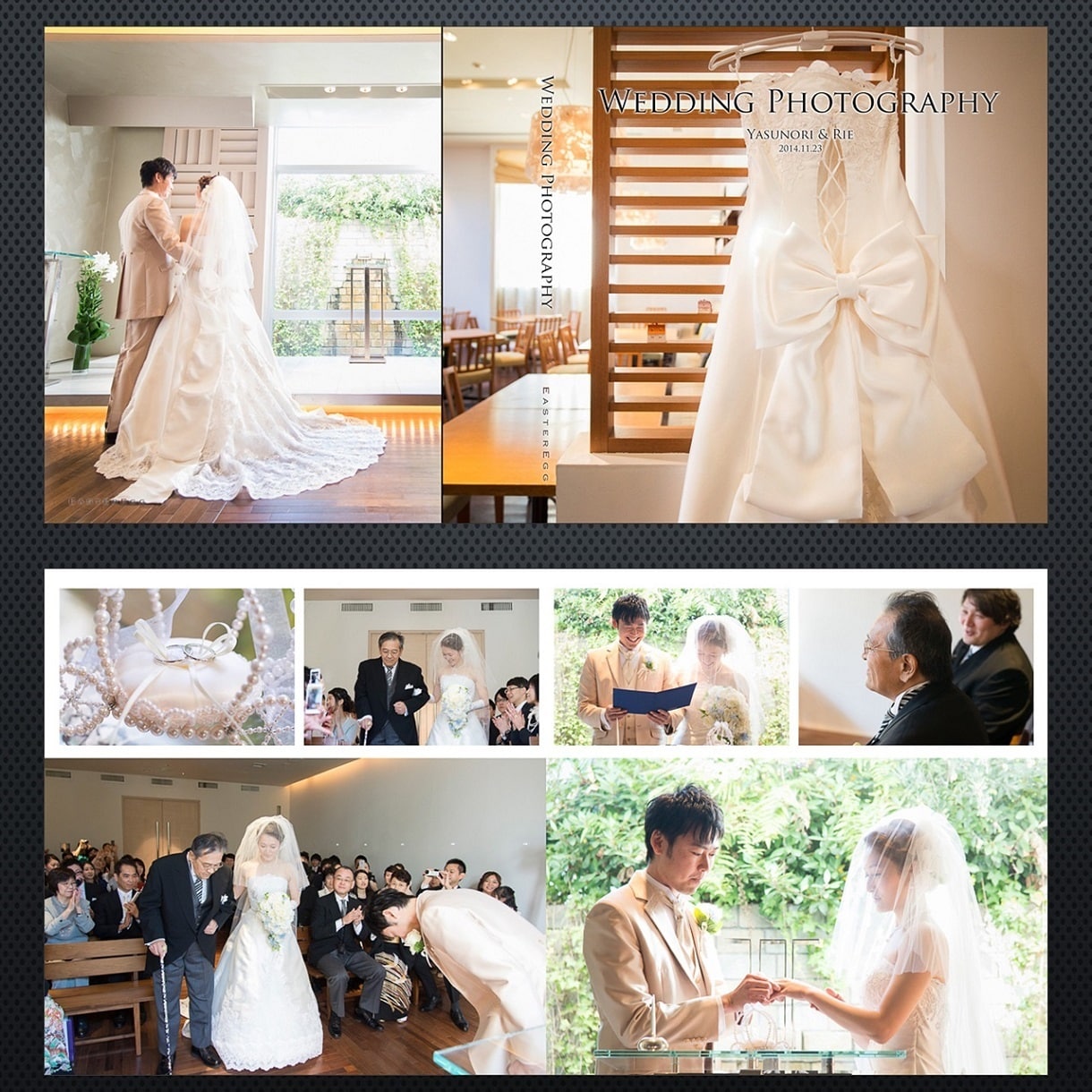 貴方だけの記念BooK型アルバムをプロが作ります 成人式・カップル・結婚の記念アルバムに最適！ イメージ6