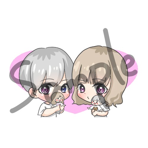 デフォルメ絵描きます アイコンなどに使用可能なあなただけのデフォルメキャラ描きます イメージ6
