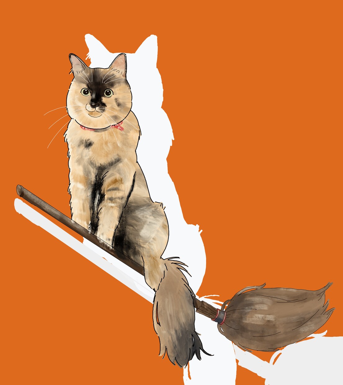 猫ちゃんの似顔絵描きます 愛猫の温もり、そのままイラストに！プレゼントにも！ イメージ4
