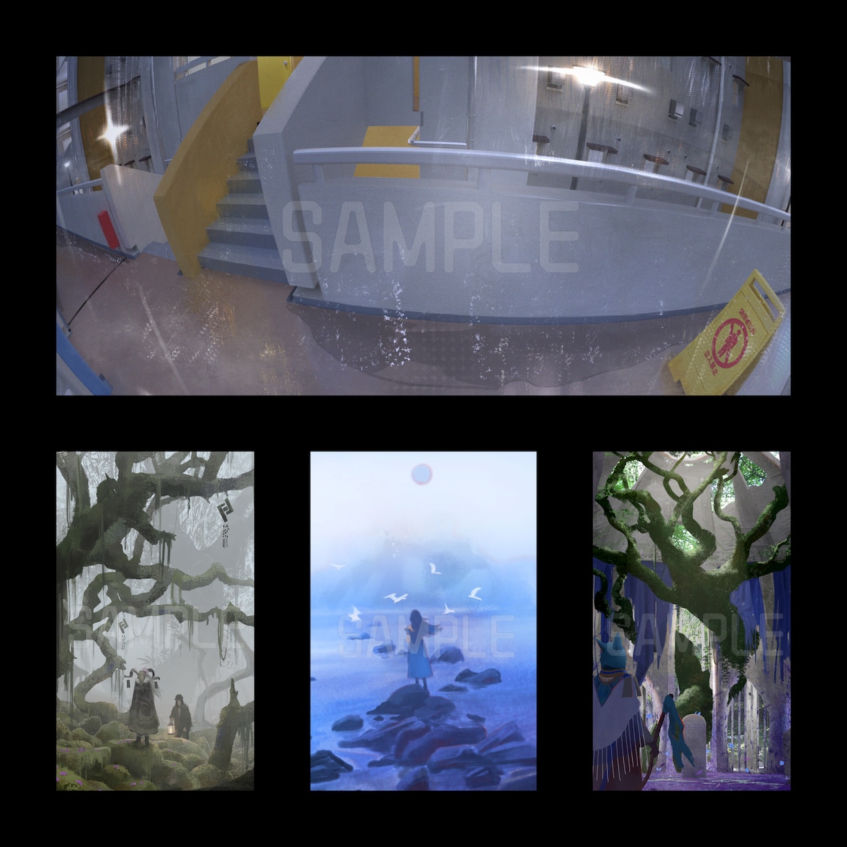 一週間前後でフォトリアルな背景イラストを制作します 3DCGソフトとイラストソフト両方使って説得力あるイラスト イメージ3