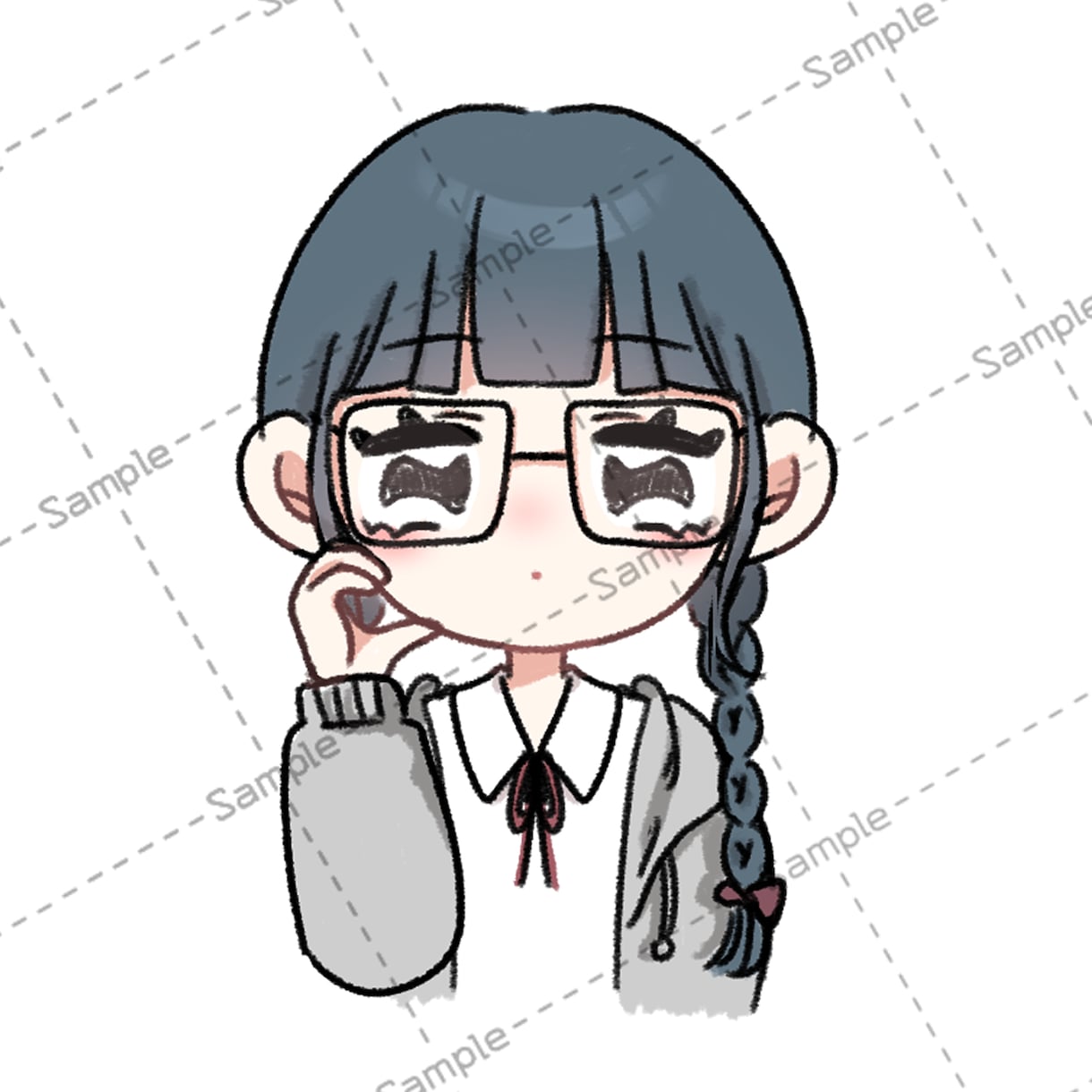 最短即日納品！ゆるふわポップなイラスト描きます アイコン、ミニキャラ、全身など細かいご依頼にも対応します！ イメージ8