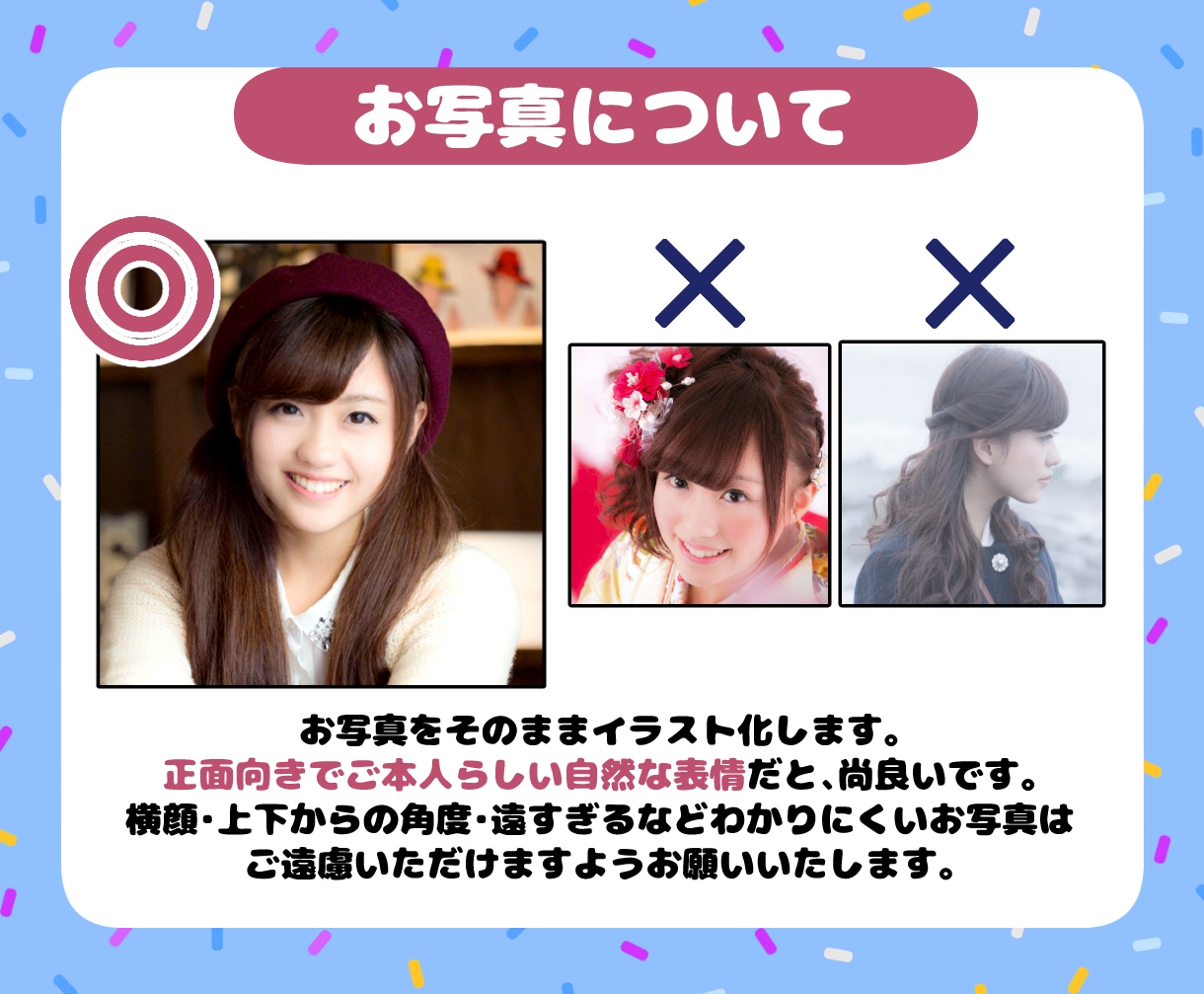どことなく似てる！親しみやすい似顔絵を描きます SNSアイコンやブログ,プレゼント等にぴったり♪ イメージ2