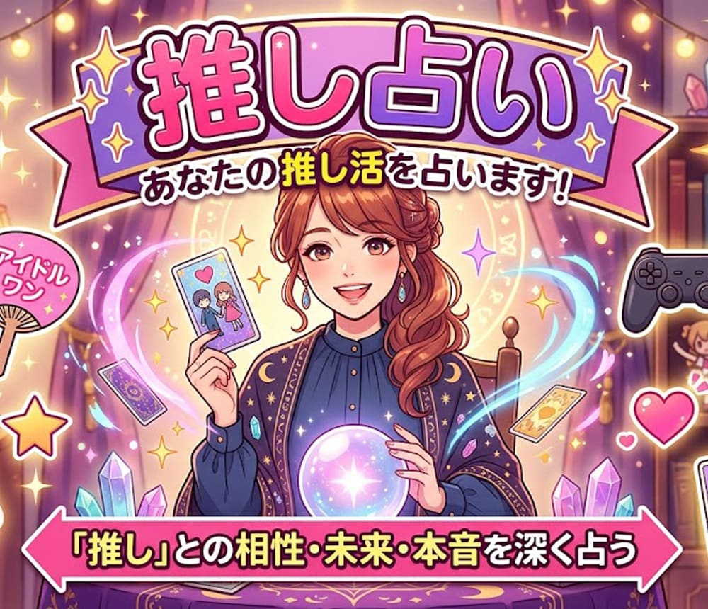 推し占い！推しとの関係性と相性を占います 推しとの関係性、その“解釈”合っていますか？ イメージ1