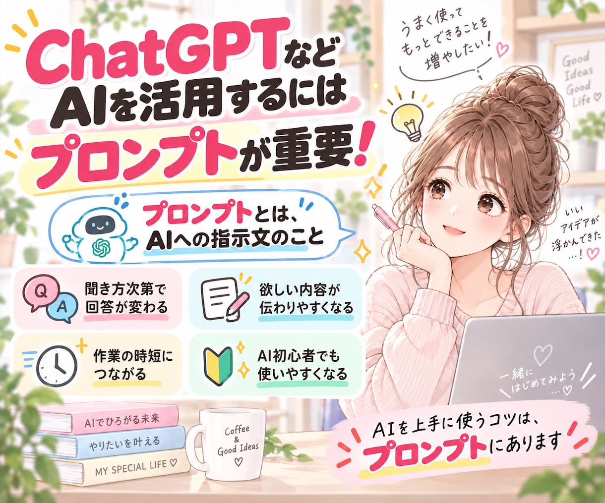 ココナラ出品用プロンプト作成ツールを提供します ChatGPTを味方に、ココナラ出品をもっと簡単に♪ イメージ3