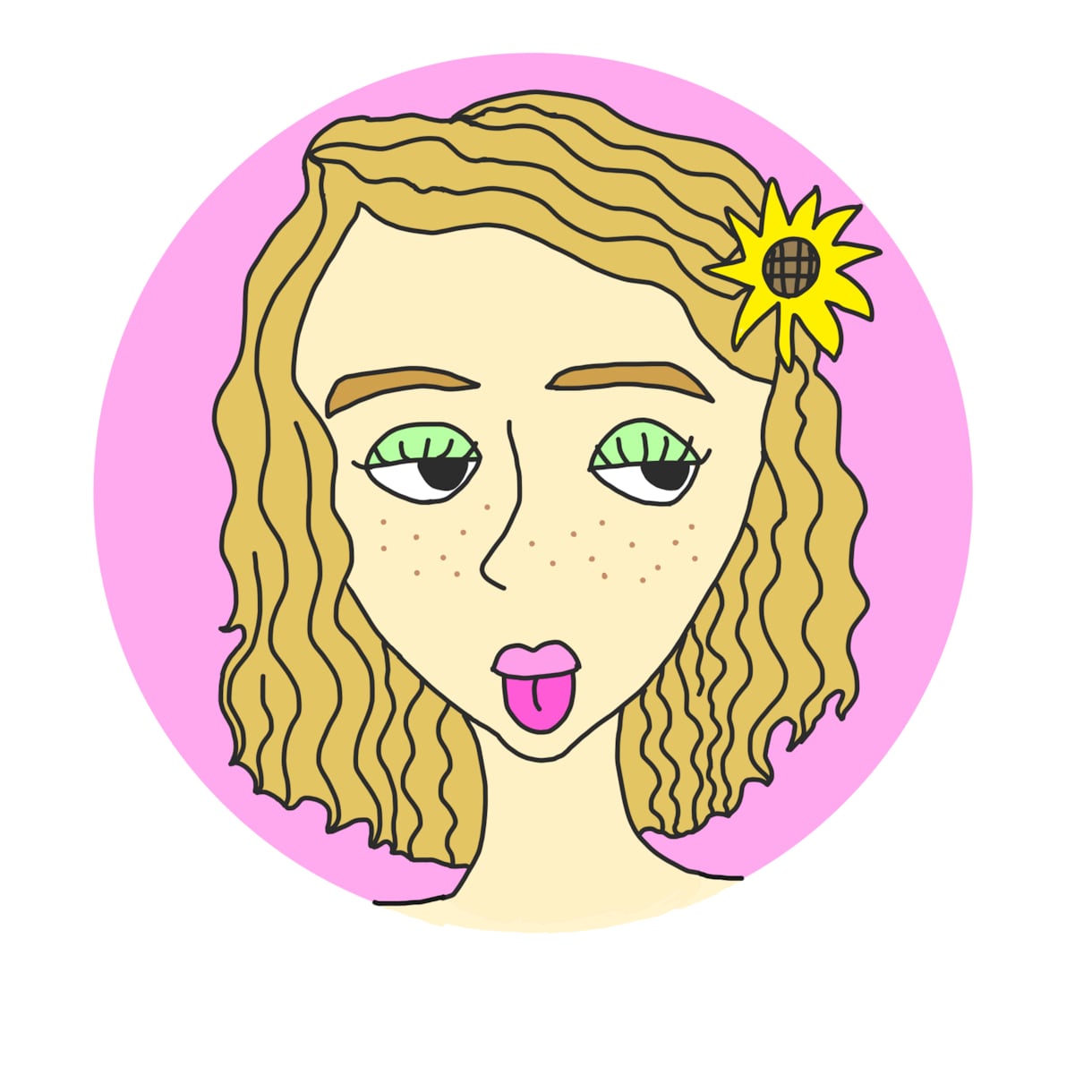 アメリカンテイストでイラスト描きます パステルカラーでその人のイメージを表現します♪ イメージ2