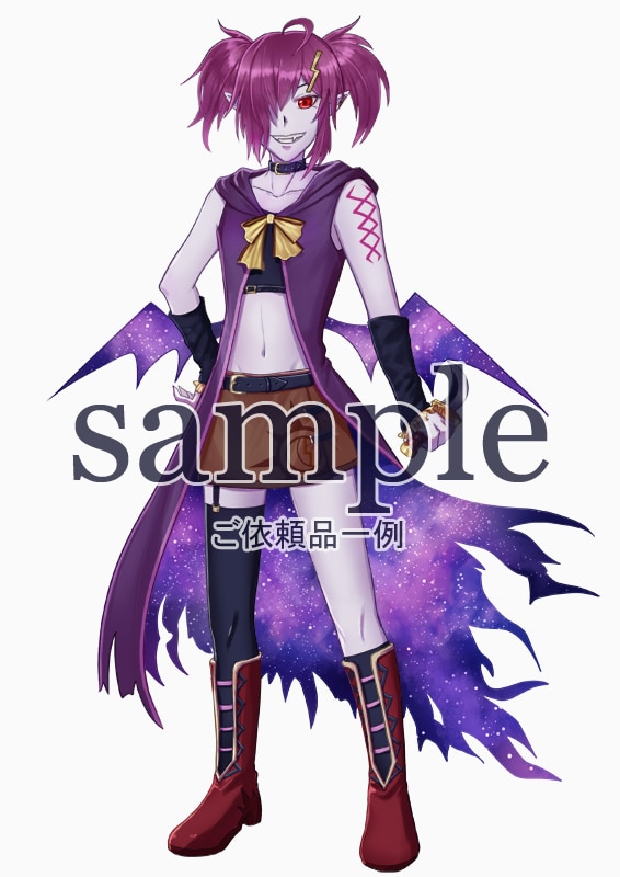 厚塗り風の一枚絵イラストやキャラクター描きます 個人観賞用や小説の挿絵、イメージイラストなど イメージ3