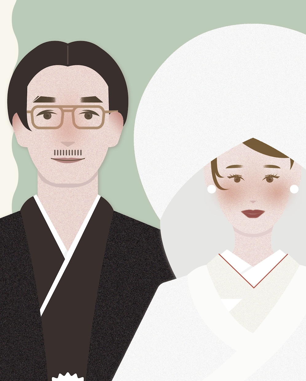 結婚式・記念日の似顔絵を描きます 忘れられない想いを、言葉とカタチに。 イメージ1