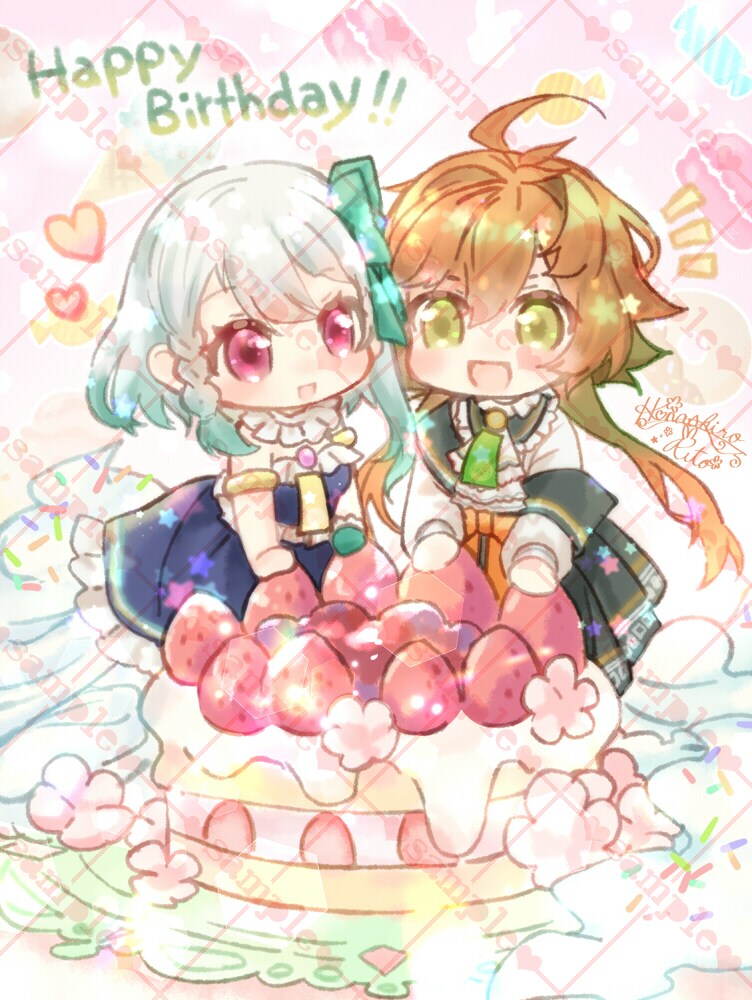 可愛い全身ミニキャラお描きます 夢絵も対応可能ですのでお気軽にご相談くださいませ♡ イメージ1