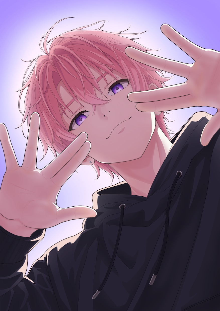魅力的なイケメンイラスト制作します アイコン、立ち絵、一枚絵など幅広く対応可能です！ イメージ3