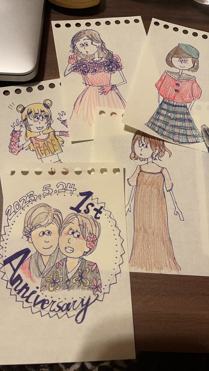 似顔絵を作成します ぜひ気軽にお使いください！ペン画であなたの魅力を伝えます！ イメージ1