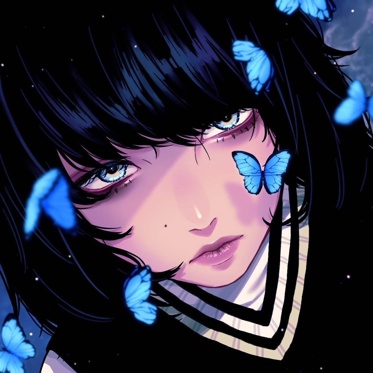 SNS等のアイコン描きます 自撮り写真のキャラクター化も可能です！ イメージ5