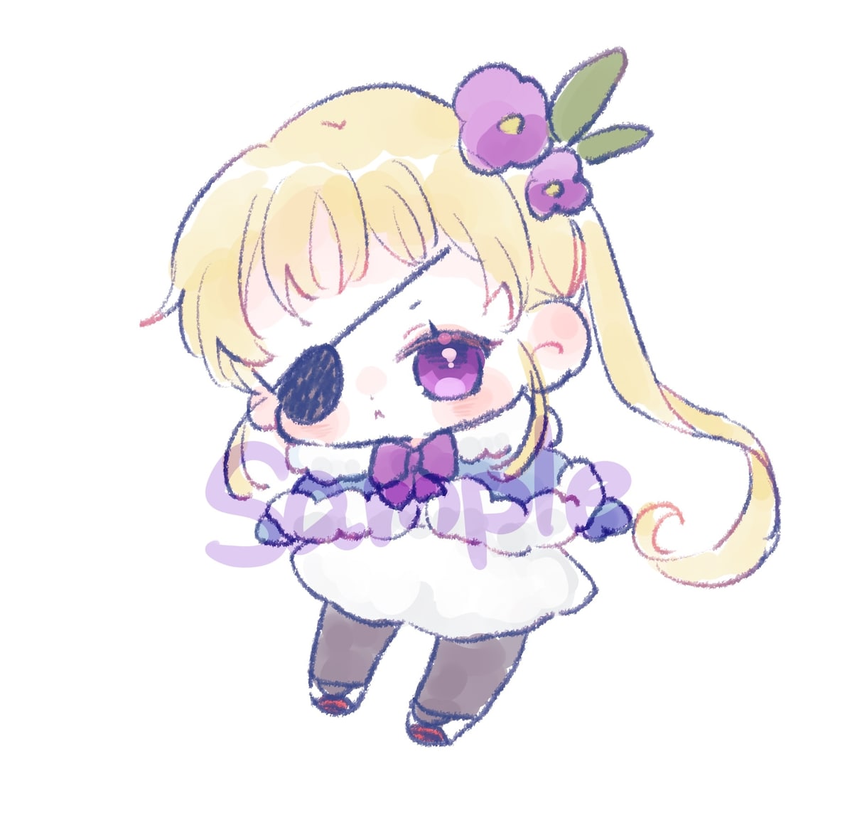 商用利用込み！ミニキャライラスト描きます アイコン、サムネイル、グッズなどにもご利用いただけます イメージ3