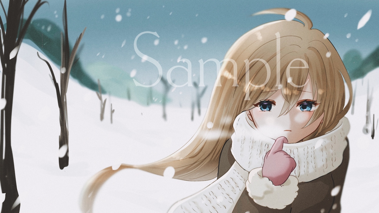 動画・1枚絵・立ち絵、綺麗なイラスト作成します MV、動画用、サムネ、挿絵、歌い手さん、TRPG…用途様々 イメージ2