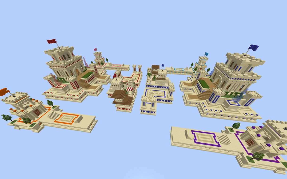 マインクラフトでミニゲームのマップを建築代行します 〜PvPと建築を10年間極めた者によるマップ制作〜 イメージ1