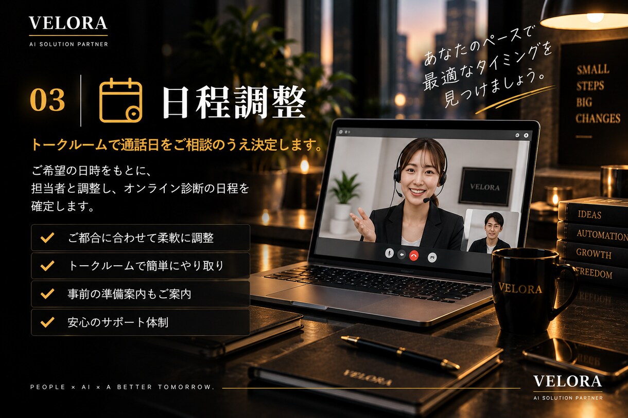 AI導入の悩みを整理し進め方を診断します 一般論で終わらない、御社専用のAI導入診断 イメージ6