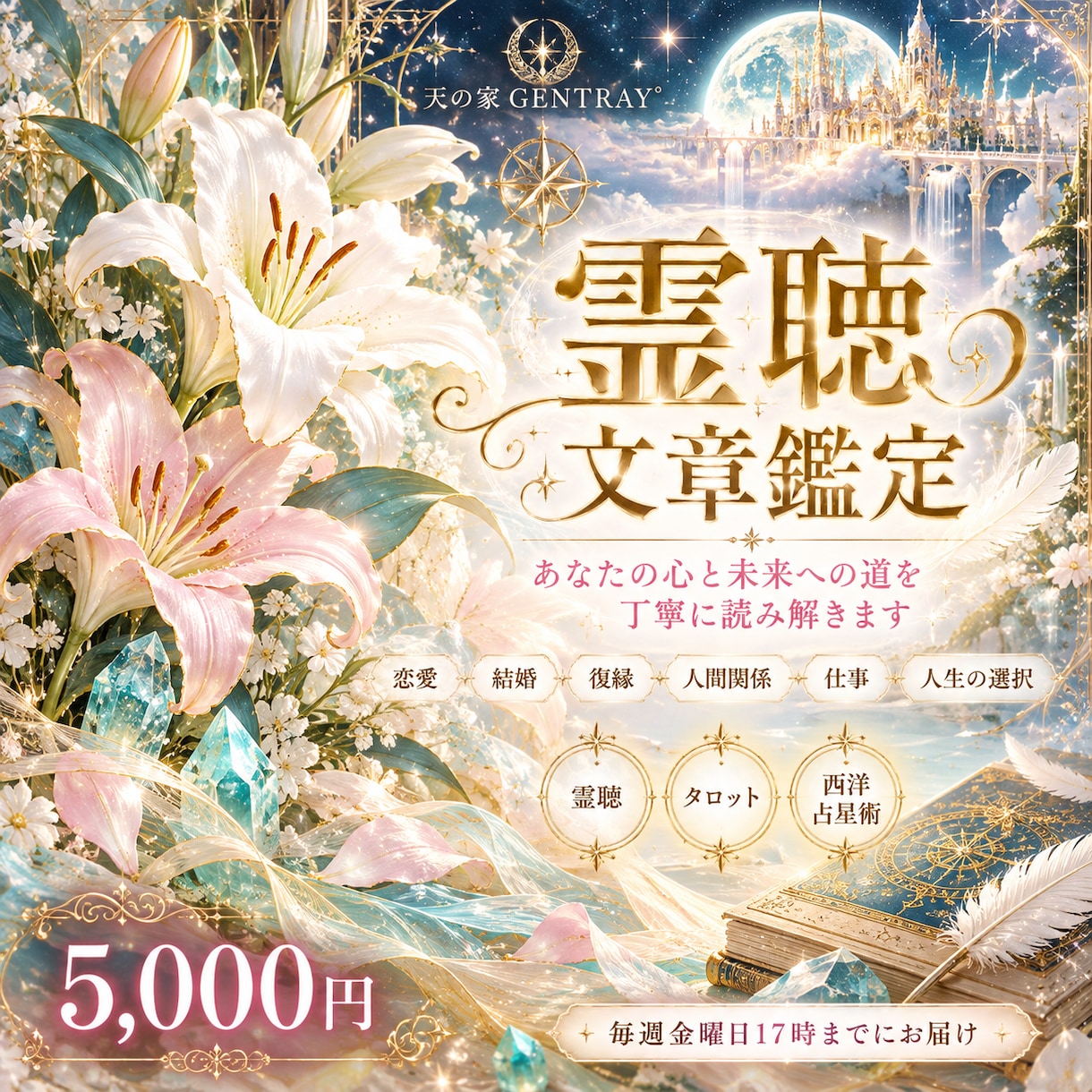 霊聴鑑定/SEY.SHが素敵な夢をお届けします 夢の中から人生は決まっていきます。眠りの時間をもっと素敵に。 イメージ1