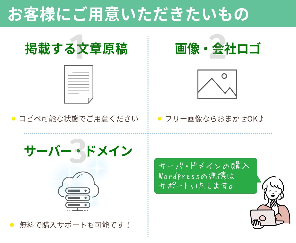 法人口座・クレカ決済審査用ホームページを制作します 最短５日で初稿納品｜信頼感のあるスッキリデザインに仕上げます イメージ7