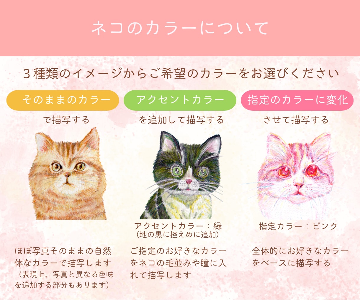 ネコ専門★水彩画ペットイラスト待ち受け画を作ります ネコ好きによるネコ専門の温かみのある水彩画を描いています♪ イメージ5