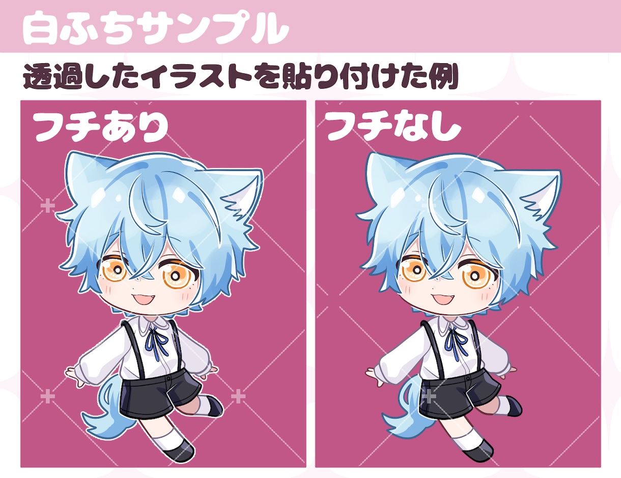商用利用可◎ かわいいちびキャラを描きます オプションでグッズなどにもお使いいただけます.*･ﾟ イメージ4
