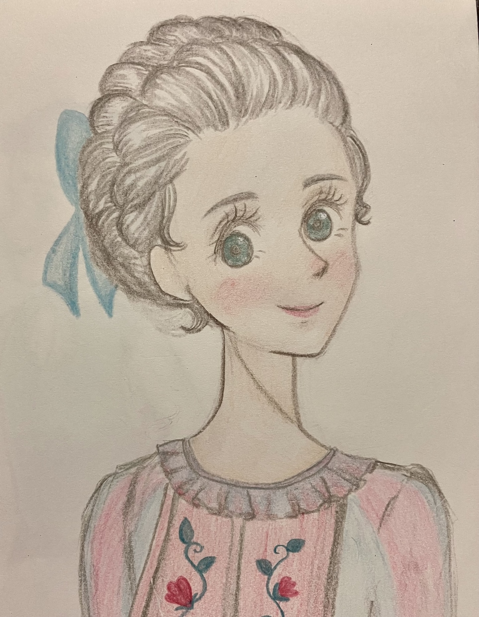 色鉛筆でロココイラストを描きます クラシカルなら任せてください！ロココ好きな方お待ちしてます！ イメージ2