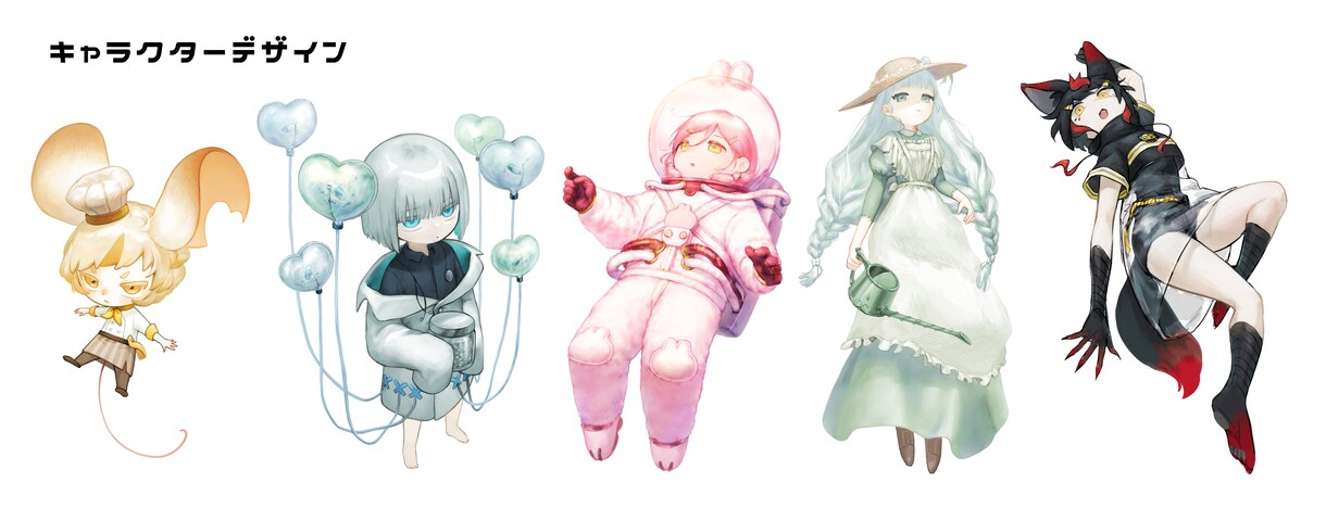 オリジナルイラスト、キャラデザ、ミニキャラ描きます アイコン◎動画用◎サムネイル用◎配信用◎個人的観賞用◎ イメージ8