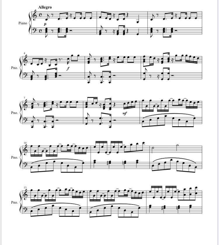 作曲いたします クラシック系からポップスまでお作りします。 イメージ1
