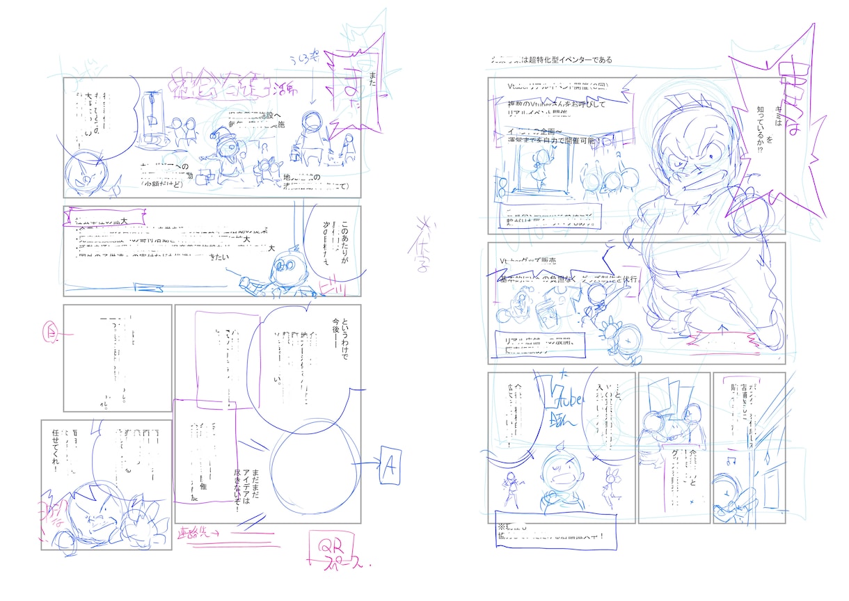 少年漫画のネーム監修します ネームの監修をします。ネームに自信がないときにどうぞ。 イメージ3