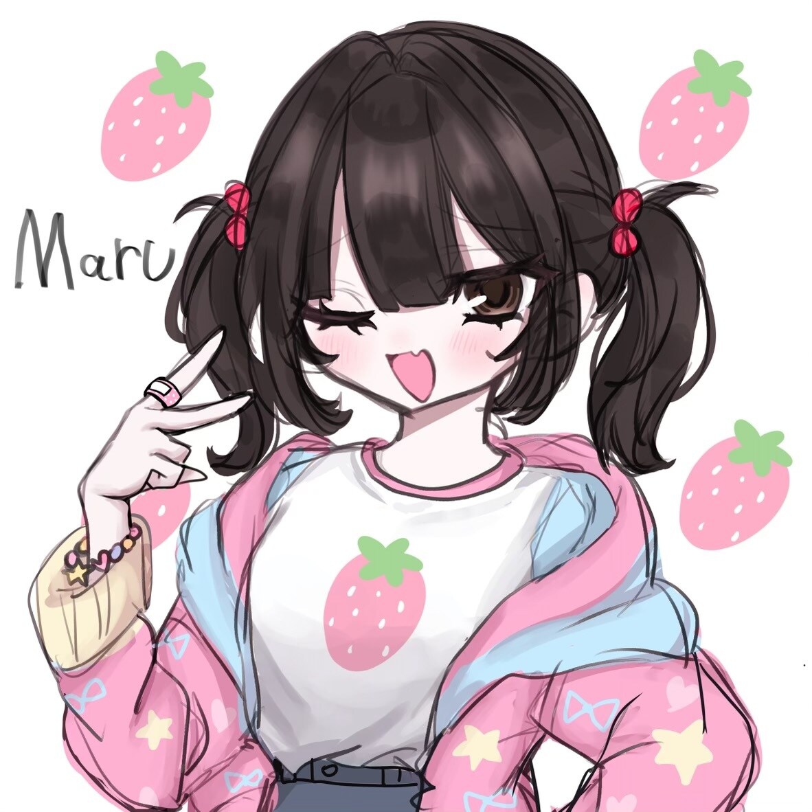 可愛い女の子をお描きします 可愛い女の子の立ち絵やアイコンなど幅広く対応致します イメージ4