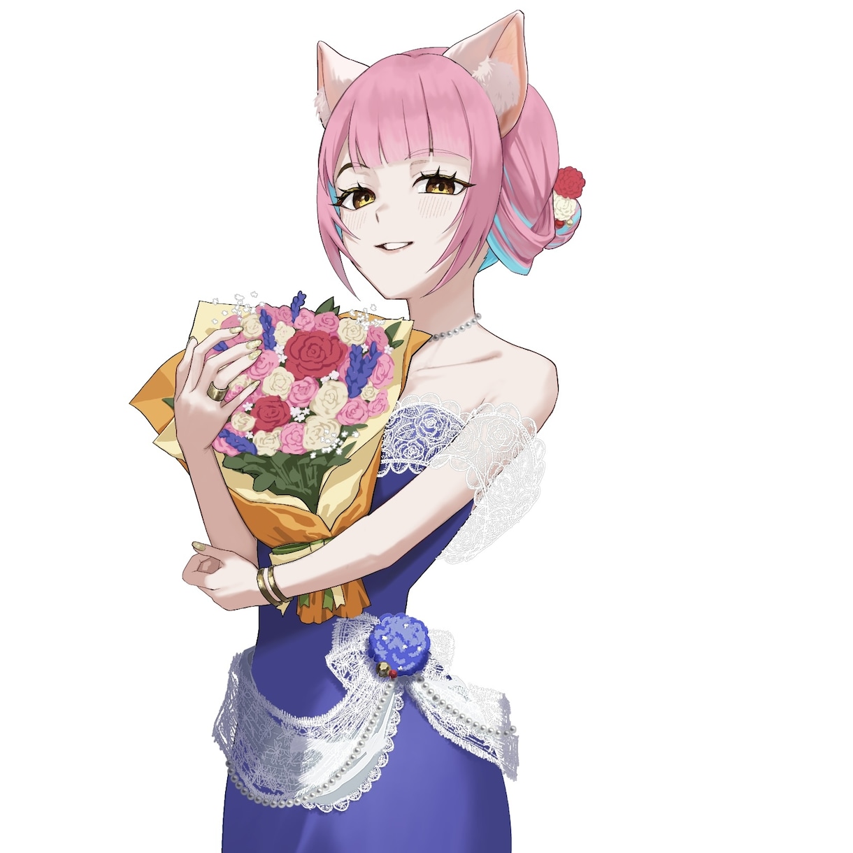一枚絵お描きします 厚塗りの質感にこだわったイラストを制作します。 イメージ5