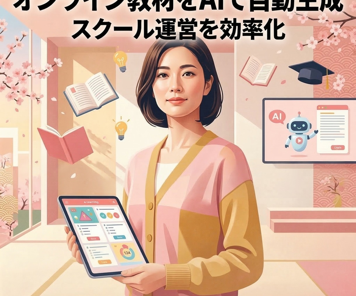 数学・理科の学習アプリをAIで開発します 30年教えてきた先生がAIで教材を作ります イメージ1