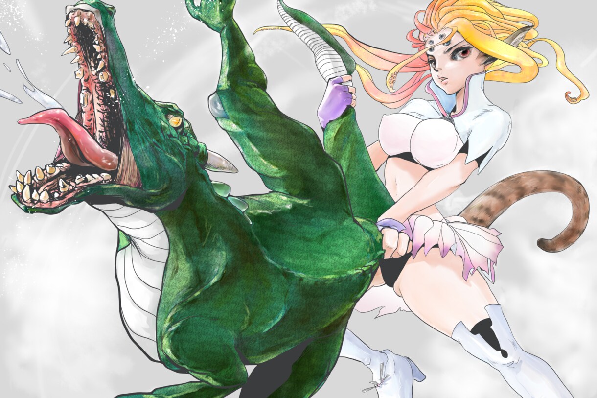 選べる絵柄☆イメージに近いものお描きします 立ち絵、表紙、ＳＮＳのヘッダー、観賞用など イメージ9