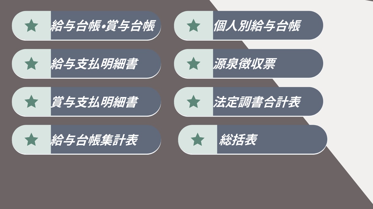 面倒な給与計算！安心に変える。本業に集中できます 単なる計算代行ではありません。まとめてお任せください。 イメージ4