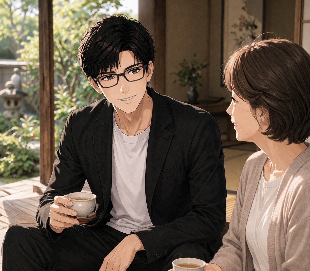 元気なお年寄りの方のお話し相手になります お茶でも飲みながら楽しくおしゃべりしましょう！ イメージ1