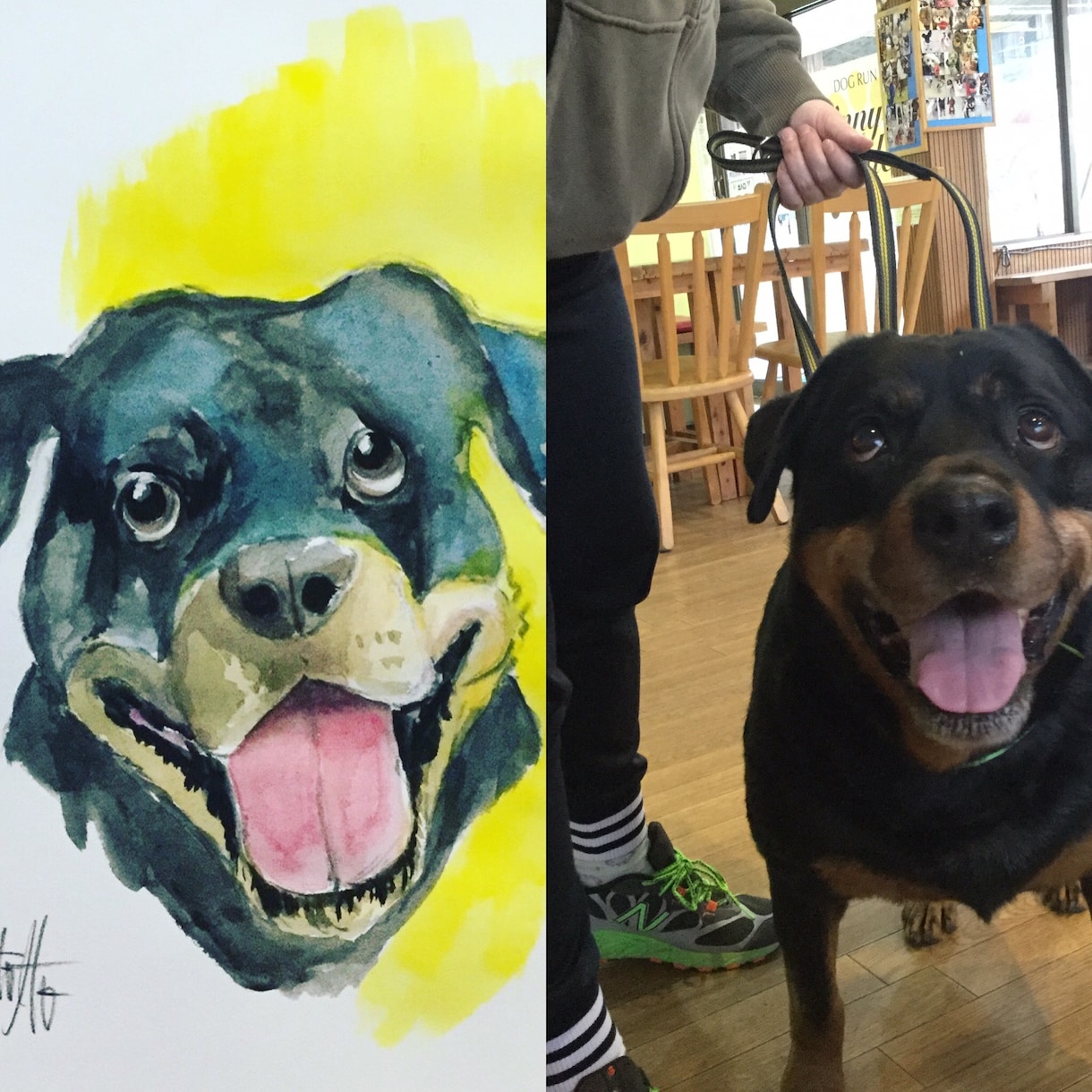 ペットの似顔絵制作します ワンちゃんの似顔絵制作します。 イメージ2