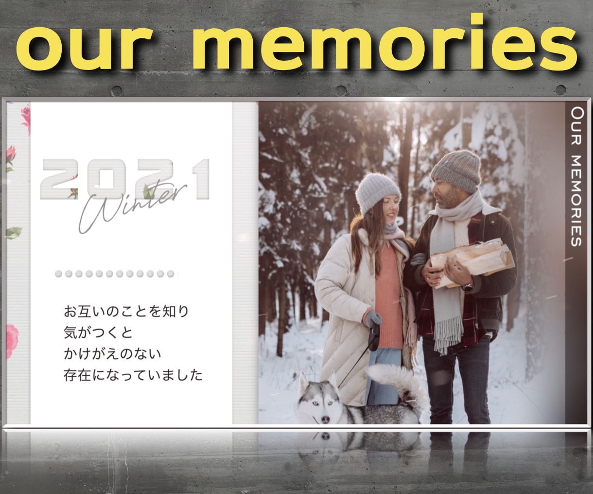 高品質で本格的な結婚式プロフィールムービー作ります 華やかでゴージャス!バラが降り注ぐ 感動的で思い出に残る映像 イメージ6